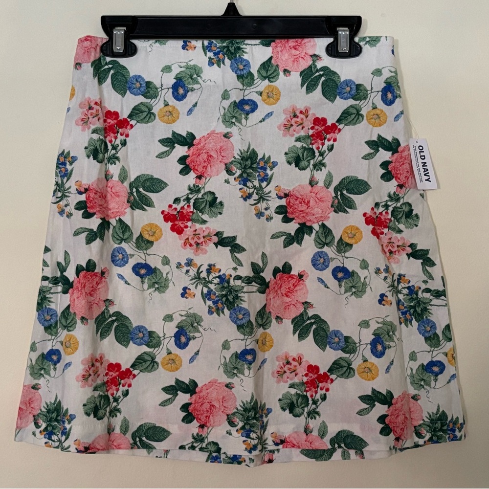 Old Navy Women’s Floral A-Line Skirt - Multicolor